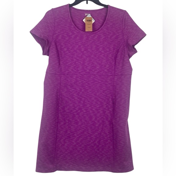 NWT Duluth Co NoGa Classic short sleeve dress. UPF Suplex blend XL - Picture 2 of 13